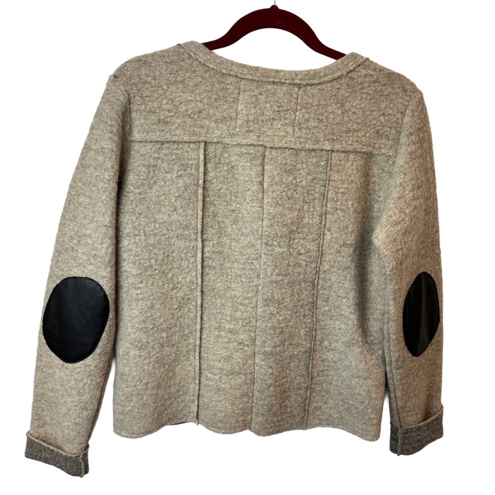 NWT PULZ Denmark Wool Blend Double Breasted Cardigan Lady Jacket M - Picture 2 of 10